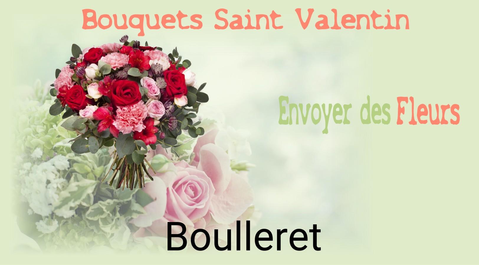 Roses de Saint-Valentin livrées à Boulleret